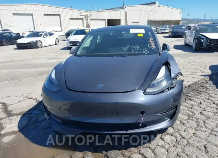 TESLA MODEL 3 2022 vin 5YJ3E1EA1NF319342 from auto auction Iaai