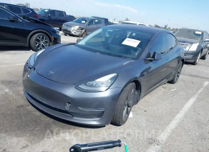 TESLA MODEL 3 2017 vin 5YJ3E1EAXHF002423 from auto auction Iaai