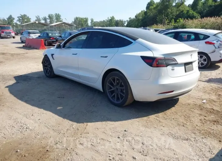 TESLA MODEL 3 2020 vin 5YJ3E1EB3LF711356 from auto auction Iaai