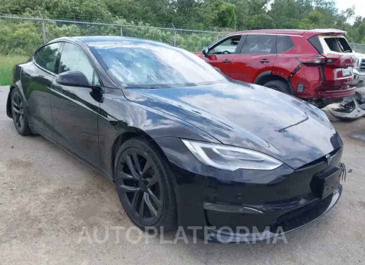 TESLA MODEL S 2021 vin 5YJSA1E63MF451357 from auto auction Iaai