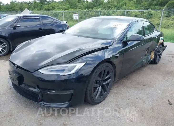 TESLA MODEL S 2021 vin 5YJSA1E63MF451357 from auto auction Iaai