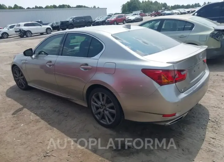 LEXUS GS 350 2015 vin JTHBE1BL4FA011737 from auto auction Iaai