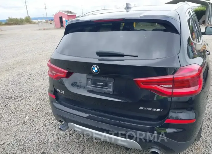 BMW X3 2019 vin 5UXTR7C55KLE96564 from auto auction Iaai