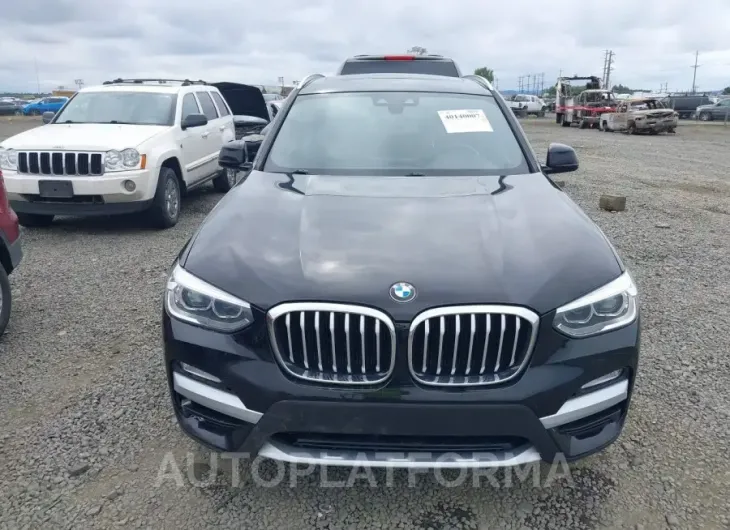 BMW X3 2019 vin 5UXTR7C55KLE96564 from auto auction Iaai