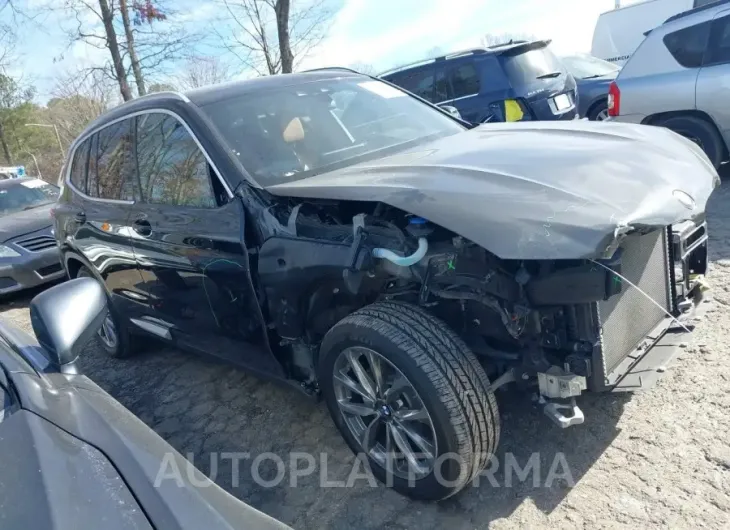 BMW X3 2019 vin 5UXTR7C55KLF36058 from auto auction Iaai