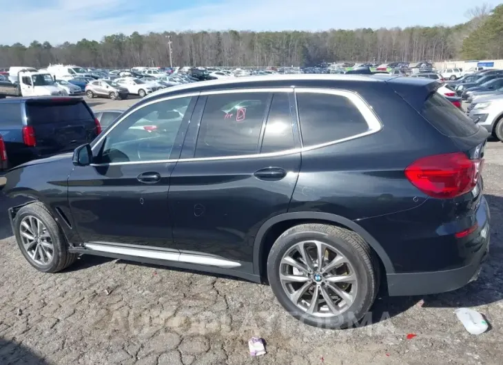 BMW X3 2019 vin 5UXTR7C55KLF36058 from auto auction Iaai