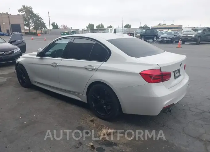 BMW 330I 2017 vin WBA8B9G57HNU49349 from auto auction Iaai