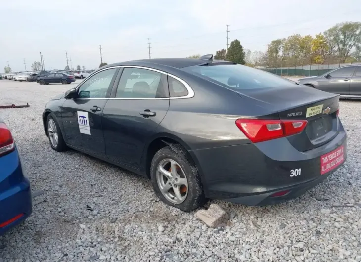 CHEVROLET MALIBU 2016 vin 1G1ZE5ST3GF243847 from auto auction Iaai