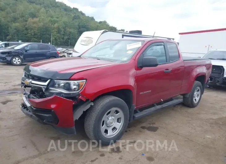 CHEVROLET COLORADO 2021 vin 1GCHTBENXM1243275 from auto auction Iaai