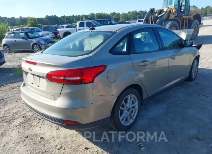 FORD FOCUS 2016 vin 1FADP3F2XGL401870 from auto auction Iaai