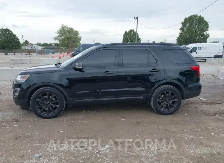 FORD EXPLORER 2017 vin 1FM5K7D86HGD10760 from auto auction Iaai