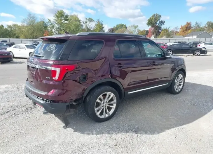 FORD EXPLORER 2018 vin 1FM5K8D86JGB54327 from auto auction Iaai