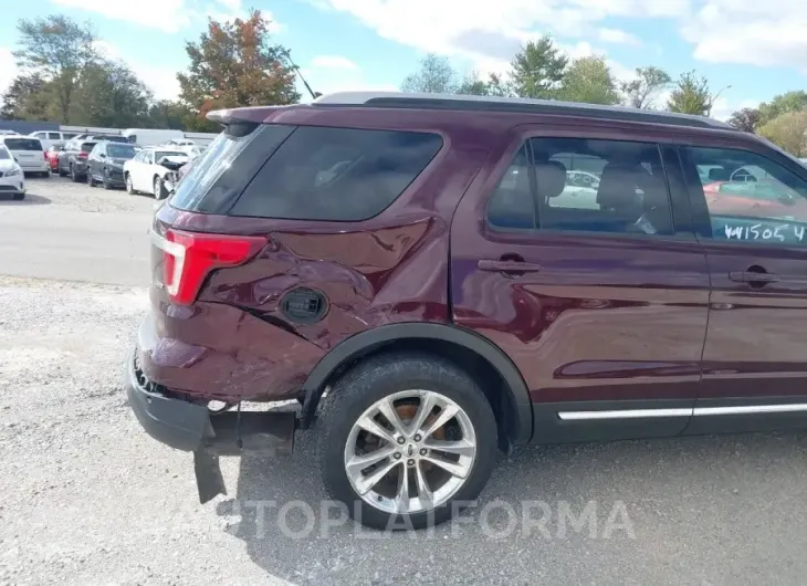 FORD EXPLORER 2018 vin 1FM5K8D86JGB54327 from auto auction Iaai