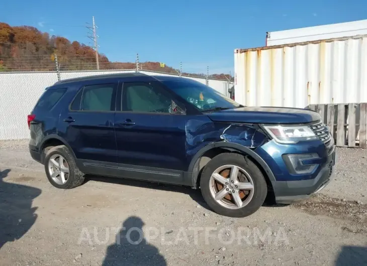 FORD EXPLORER 2016 vin 1FM5K8DH8GGA48115 from auto auction Iaai