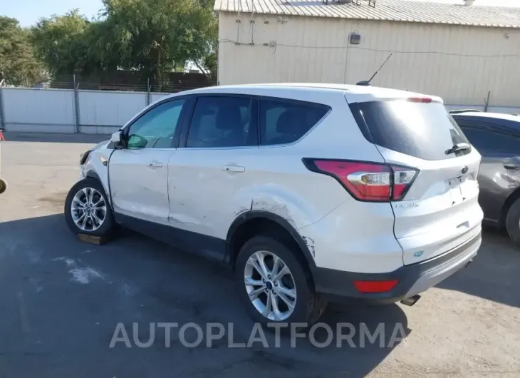 FORD ESCAPE 2017 vin 1FMCU9GD1HUE56149 from auto auction Iaai