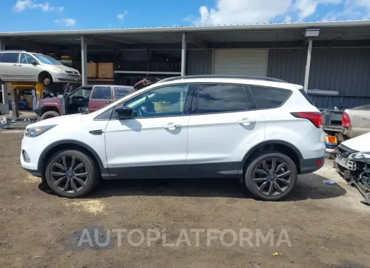 FORD ESCAPE 2019 vin 1FMCU9GD6KUA06469 from auto auction Iaai