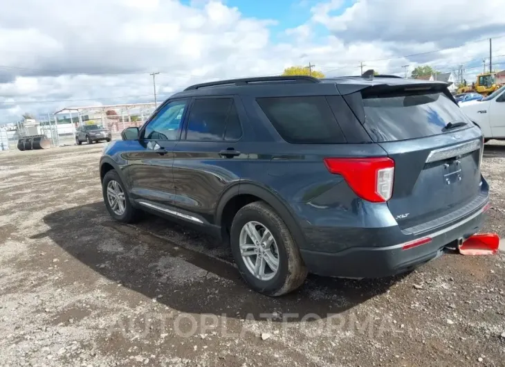 FORD EXPLORER 2022 vin 1FMSK8DH1NGA24495 from auto auction Iaai