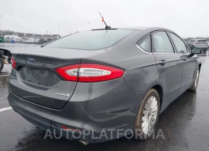 FORD FUSION HYBRID 2016 vin 3FA6P0UU6GR263127 from auto auction Iaai