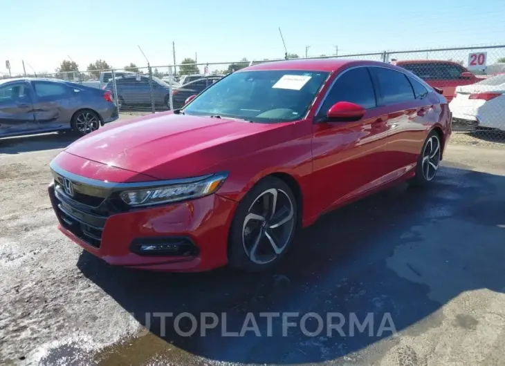 HONDA ACCORD 2019 vin 1HGCV1F39KA153092 from auto auction Iaai