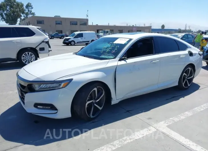 HONDA ACCORD 2019 vin 1HGCV2F39KA001481 from auto auction Iaai