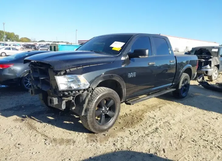 RAM 1500 2015 vin 1C6RR7LG1FS633321 from auto auction Iaai