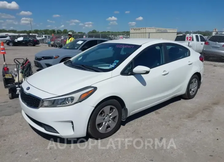 KIA FORTE 2017 vin 3KPFK4A75HE107362 from auto auction Iaai