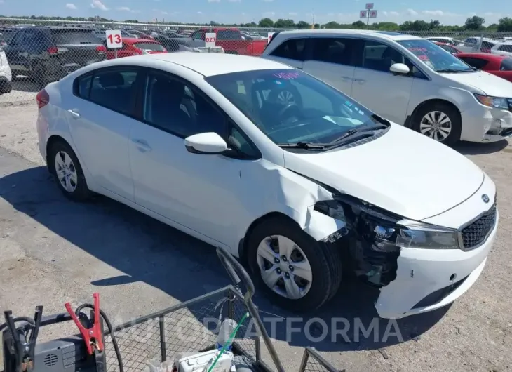 KIA FORTE 2017 vin 3KPFK4A75HE107362 from auto auction Iaai