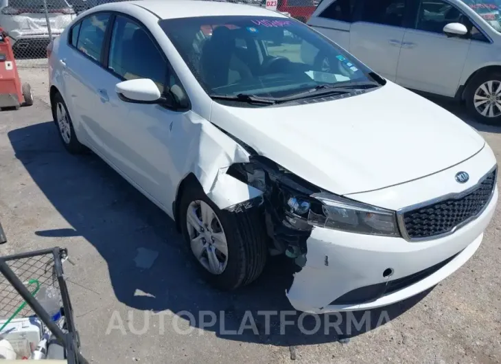 KIA FORTE 2017 vin 3KPFK4A75HE107362 from auto auction Iaai