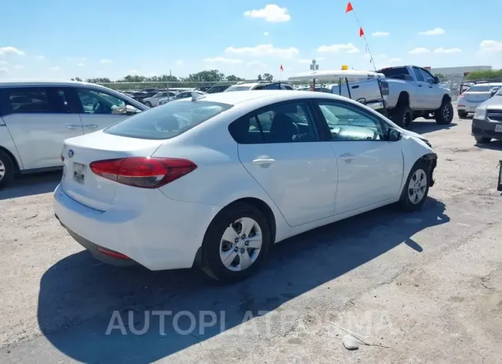 KIA FORTE 2017 vin 3KPFK4A75HE107362 from auto auction Iaai