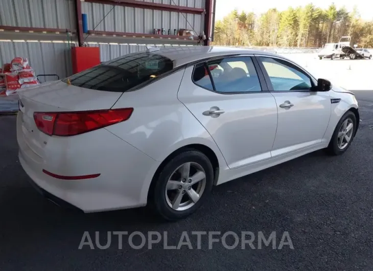 KIA OPTIMA 2015 vin KNAGM4A72F5552257 from auto auction Iaai