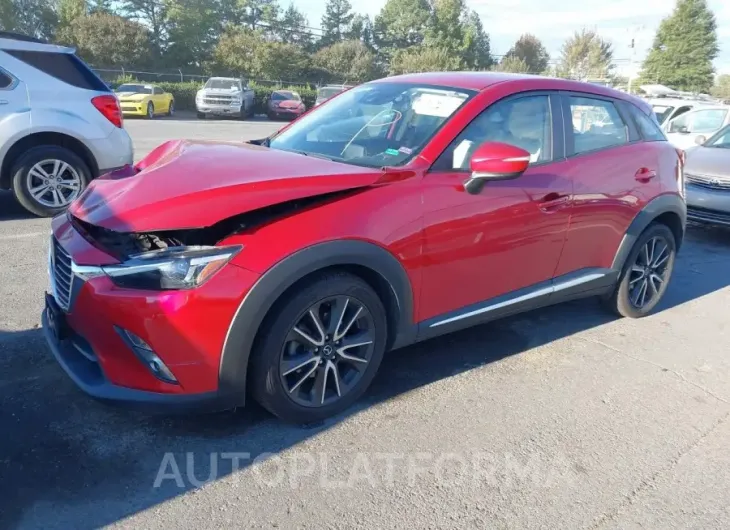 MAZDA CX-3 2016 vin JM1DKBD78G0113574 from auto auction Iaai