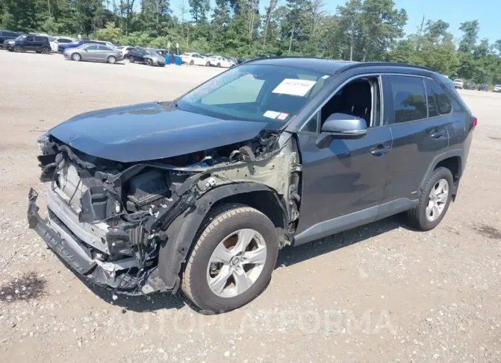 TOYOTA RAV4 HYBRID 2020 vin 4T3M6RFV1LU003304 from auto auction Iaai