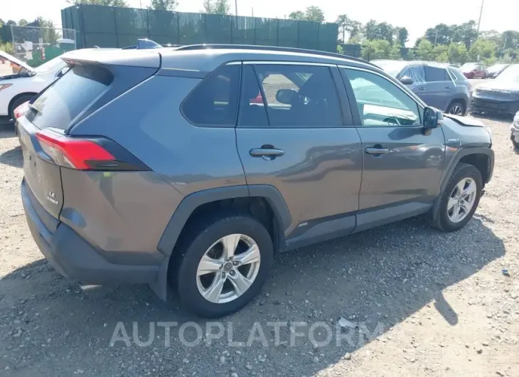 TOYOTA RAV4 HYBRID 2020 vin 4T3M6RFV1LU003304 from auto auction Iaai