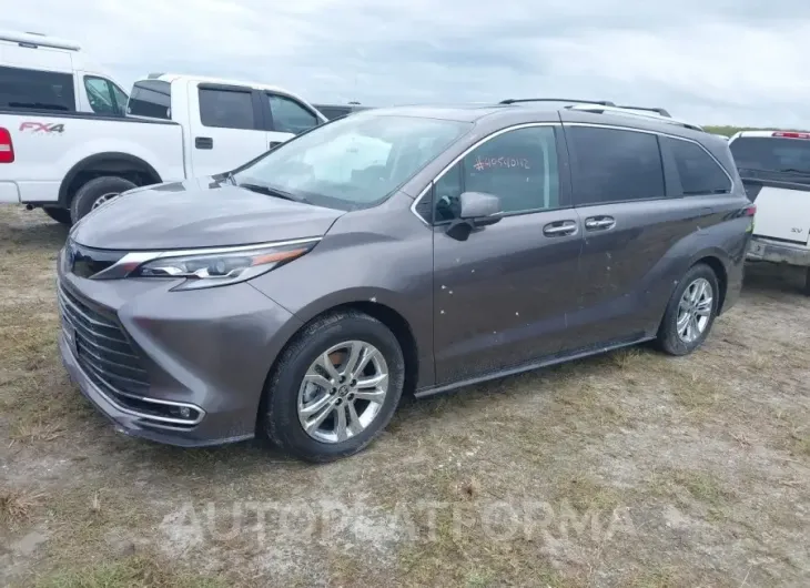 TOYOTA SIENNA 2023 vin 5TDESKFC2PS106874 from auto auction Iaai