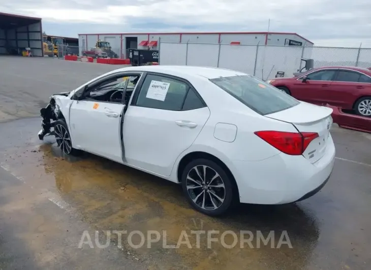 TOYOTA COROLLA 2017 vin 5YFBURHE7HP614532 from auto auction Iaai