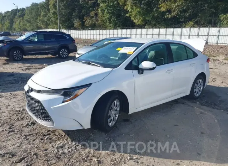 TOYOTA COROLLA 2021 vin 5YFEPMAE6MP168157 from auto auction Iaai