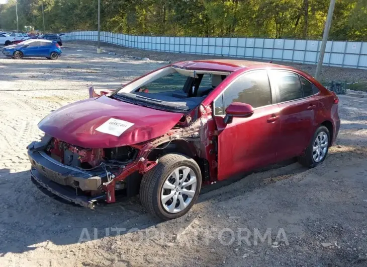 TOYOTA COROLLA 2022 vin 5YFEPMAE8NP371021 from auto auction Iaai