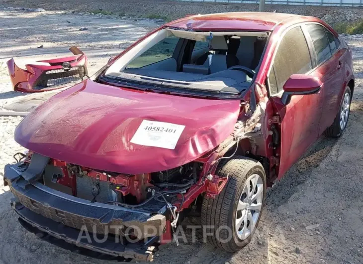 TOYOTA COROLLA 2022 vin 5YFEPMAE8NP371021 from auto auction Iaai