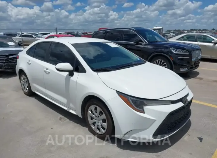 TOYOTA COROLLA 2020 vin JTDEPRAE5LJ097937 from auto auction Iaai