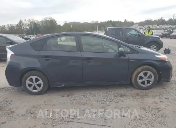 TOYOTA PRIUS 2015 vin JTDKN3DU6F1950195 from auto auction Iaai