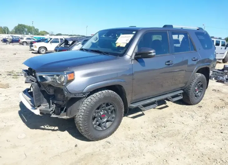 TOYOTA 4RUNNER 2020 vin JTEBU5JR4L5741987 from auto auction Iaai