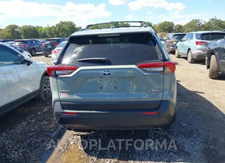 TOYOTA RAV4 HYBRID 2022 vin JTMRWRFV6ND162471 from auto auction Iaai