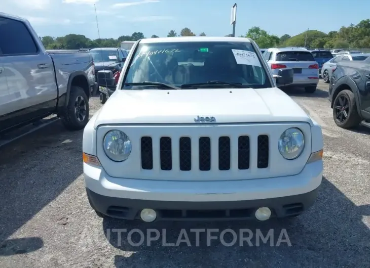 JEEP PATRIOT 2015 vin 1C4NJPFA1FD305858 from auto auction Iaai