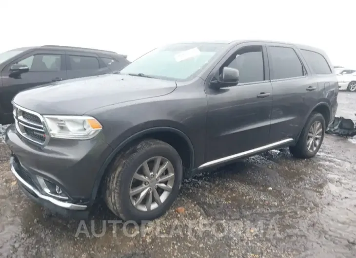 DODGE DURANGO 2018 vin 1C4RDJAG6JC282903 from auto auction Iaai