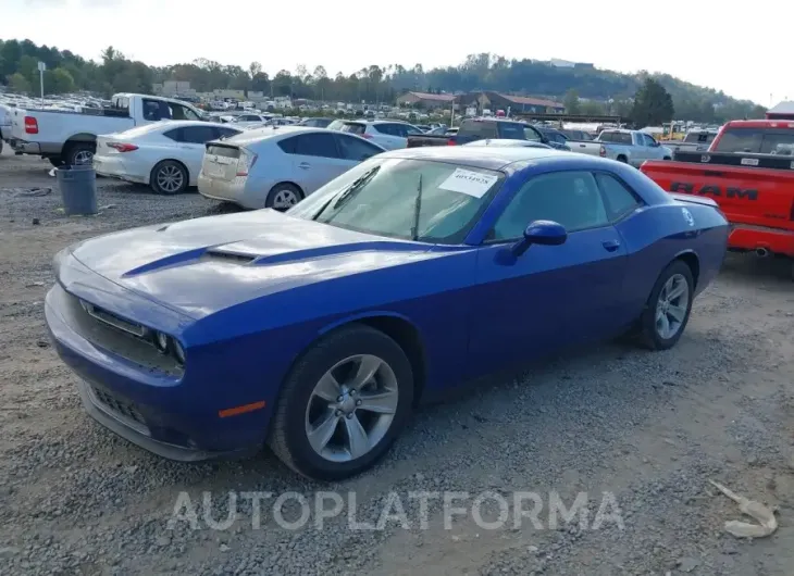 DODGE CHALLENGER 2022 vin 2C3CDZAG6NH151921 from auto auction Iaai