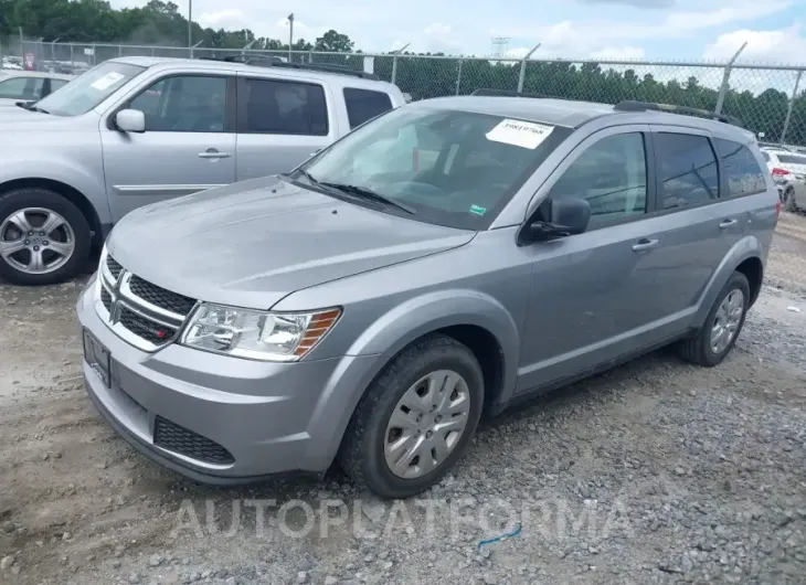 DODGE JOURNEY 2019 vin 3C4PDCAB0KT870387 from auto auction Iaai