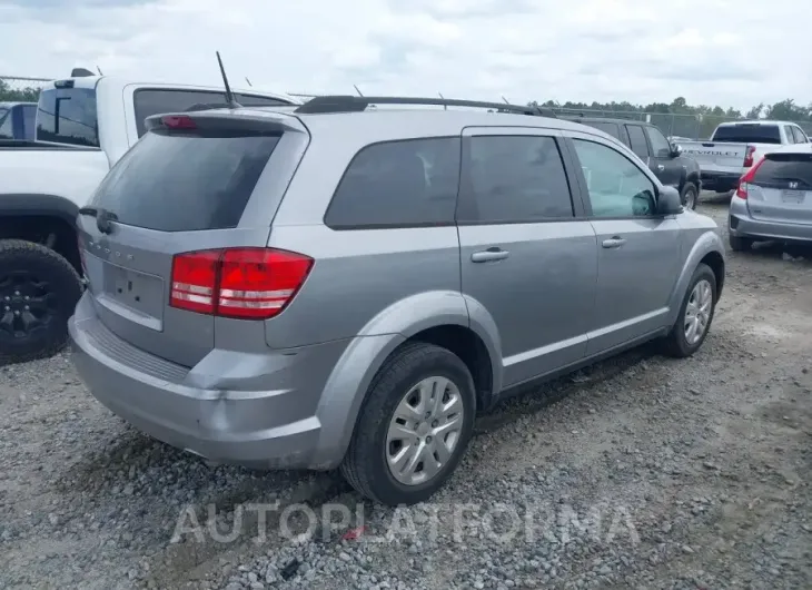 DODGE JOURNEY 2019 vin 3C4PDCAB0KT870387 from auto auction Iaai