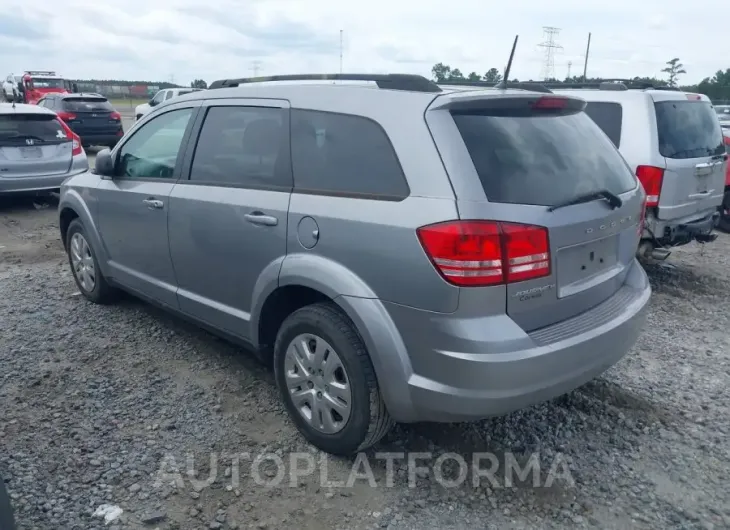 DODGE JOURNEY 2019 vin 3C4PDCAB0KT870387 from auto auction Iaai