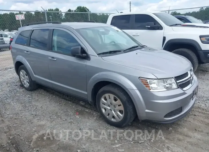 DODGE JOURNEY 2019 vin 3C4PDCAB0KT870387 from auto auction Iaai