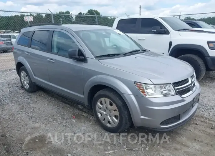 DODGE JOURNEY 2019 vin 3C4PDCAB0KT870387 from auto auction Iaai